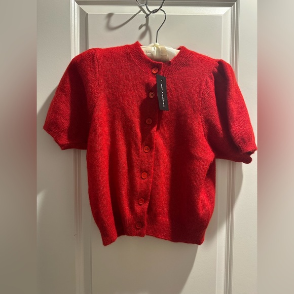 Doen Anisa Cardigan in Cerise - Picture 2 of 9